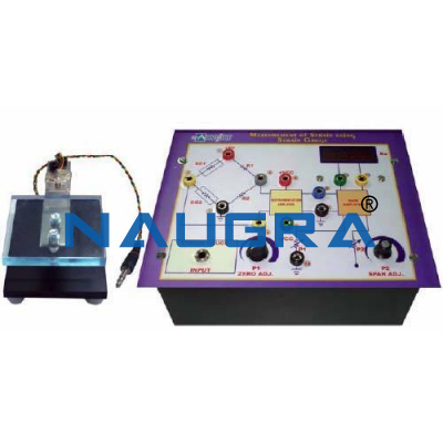 Measurement Of Strain Using Strain Gauge